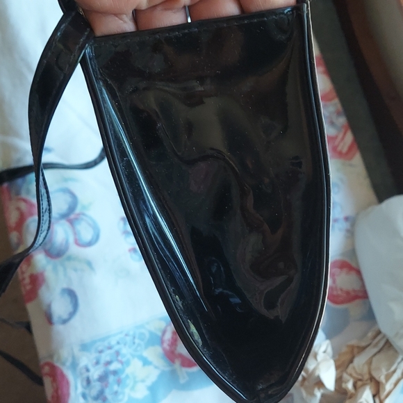 Vintage patent leather clutch - Picture 8 of 11
